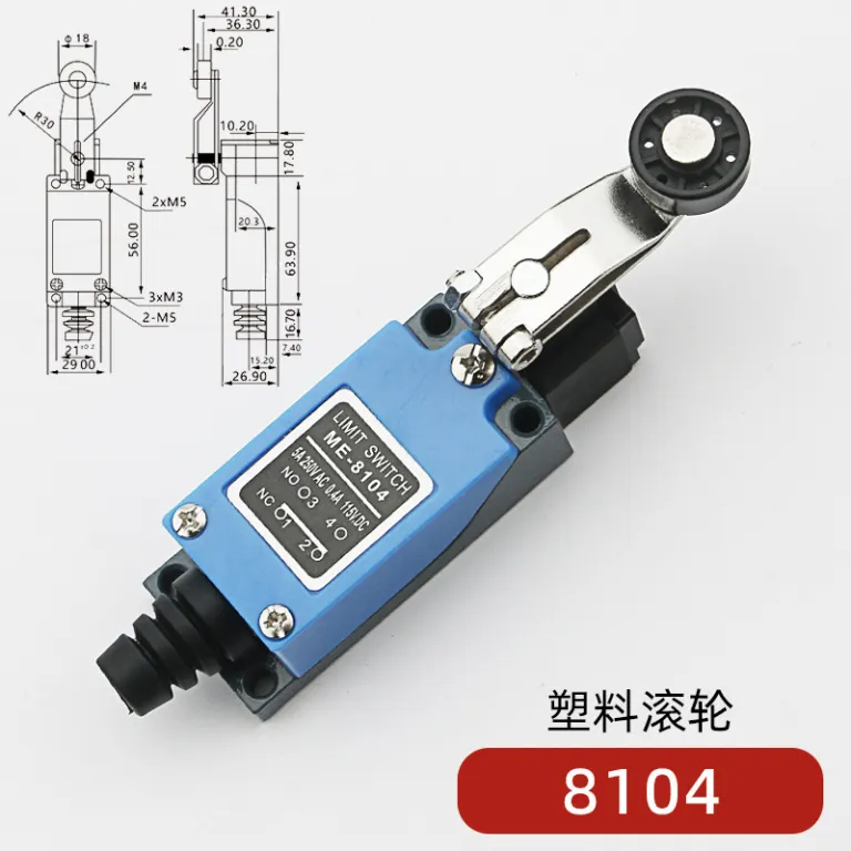 ME-8108 کلید محدودکننده خودبازگشت میکروسوئیچ تماسی محدودکننده TZ-8101 کلید مسیر