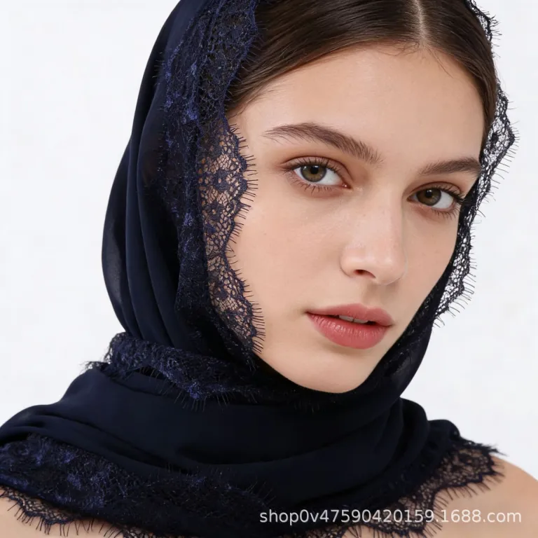 روسری توری شیفون زنانه، ساده و همه‌پسند، مناسب پوشش سر، روسری ضدآفتاب، شال، جدیدترین مدل، عرضه عمده از تولیدکننده