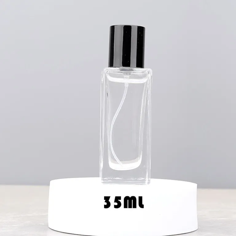 F054A - فروش مستقیم کارخانه 10ML25ML عطر پخش‌کن دهانه کارتی شیشه‌ای اسپری خالی مشابه آزمایشگاهی