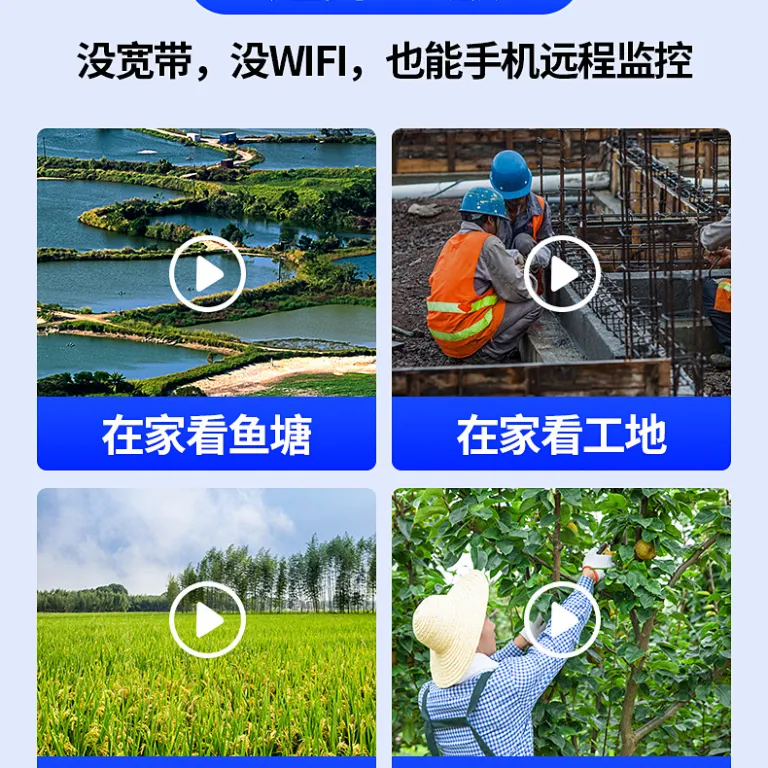 دوربین ابری هوشمند فضای باز خانگی 360 درجه بدون نقطه کور، اتصال بی‌سیم به موبایل، کیفیت بالا