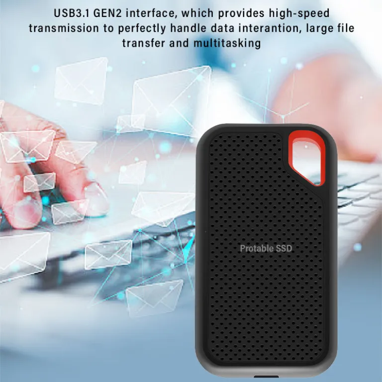 هارد SSD قابل حمل 1TB/4TB فروش مستقیم کارخانه، حافظه خارجی، مناسب برای ارسال بین‌المللی