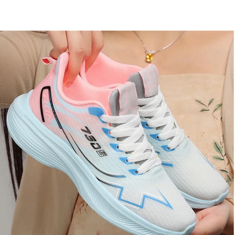 کفش ورزشی مردانه تابستانی جدید صادراتی shoes عمده فروشی طرح زوجی استایل کرهای کفش راحتی شیک کفش دویدن سبک