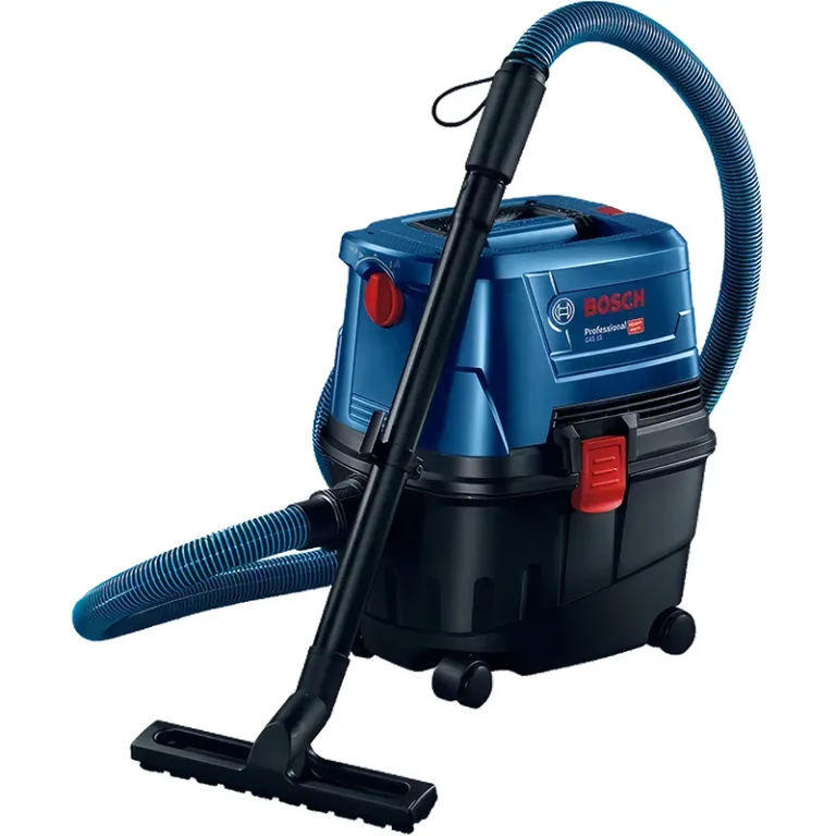 جاروبرقی خودرویی بوش BOSCH GAS15/15PS چندمنظوره برقی دستی اصل، مناسب استفاده خشک و مرطوب