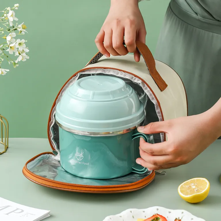 ظرف غذای استیل ضدزنگ 304 با ظرفیت بالا برای کودکان و دانش‌آموزان، مناسب ناهار مدرسه، سلف سرویس و فست‌فود
