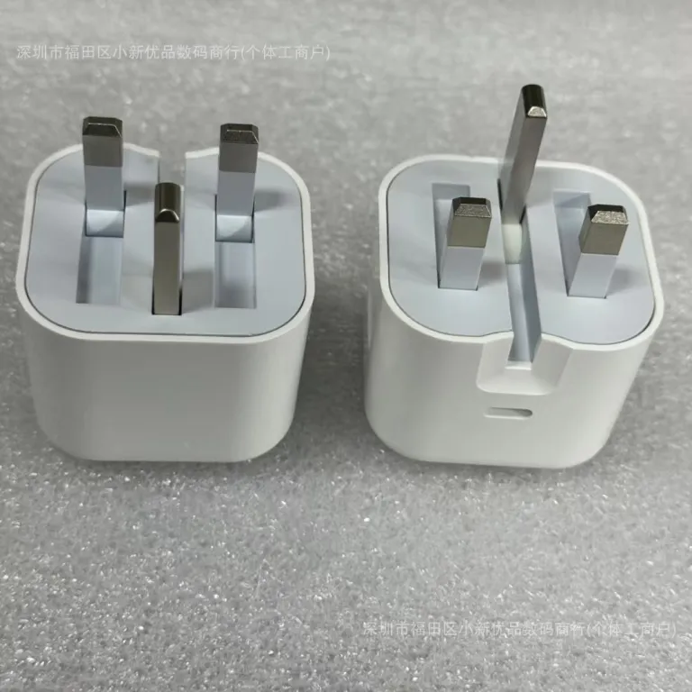 شارژر اپل آیفون 17 مناسب 40W آداپتور برق استاندارد بریتانیا 40W 3PIN Adapter