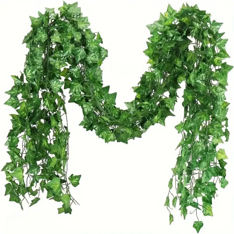 برگ مصنوعی پیچک همیشه سبز آمازون، گیاه آویز شبیه‌سازی شده، برگ تقلبی برای تزئین دیوار و گل
