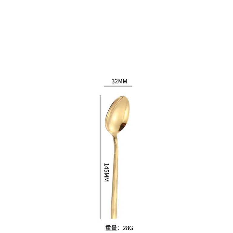ست کارد و چنگال هتل لوکس با دسته الماسی، چاقو و چنگال و قاشق استیک با دسته کریستالی5pcs