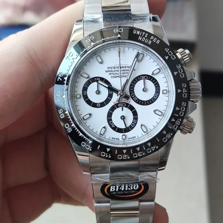 ساعت مردانه مکانیکی دیتونا رولکس C Factory کیفیت سوپر کلون 116509-78599 موتور 4130