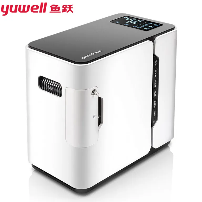 دستگاه اکسیژن‌ساز یویوئه YU300 خانگی 1 لیتری برای سالمندان 1L دستگاه اکسیژن 1-7L با قابلیت تنظیم