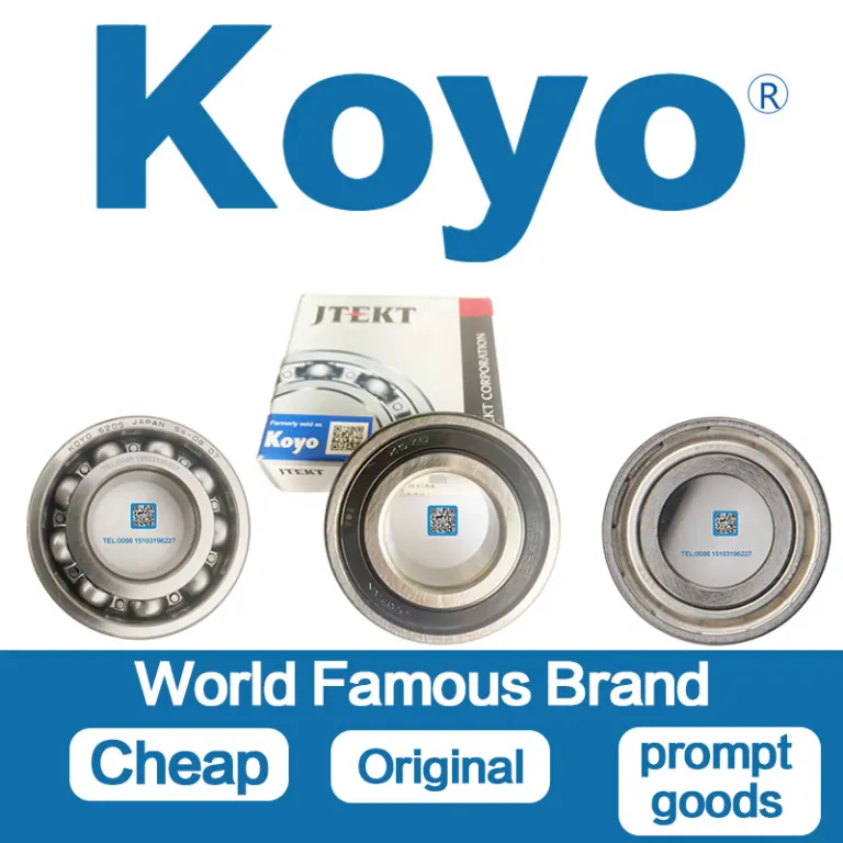 بلبرینگ آب‌بندی‌شده وارداتی ژاپنی KOYO6204-2RS 20X47X14 موجودی کامل و متنوع، فروش عمده