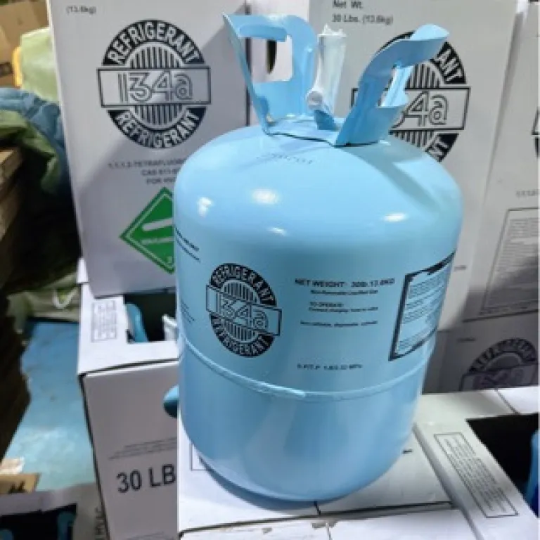 R134a مبرد کولر خودرو بسته‌بندی انگلیسی منبع کارخانه عمده فروشی ارسال رایگان R134a