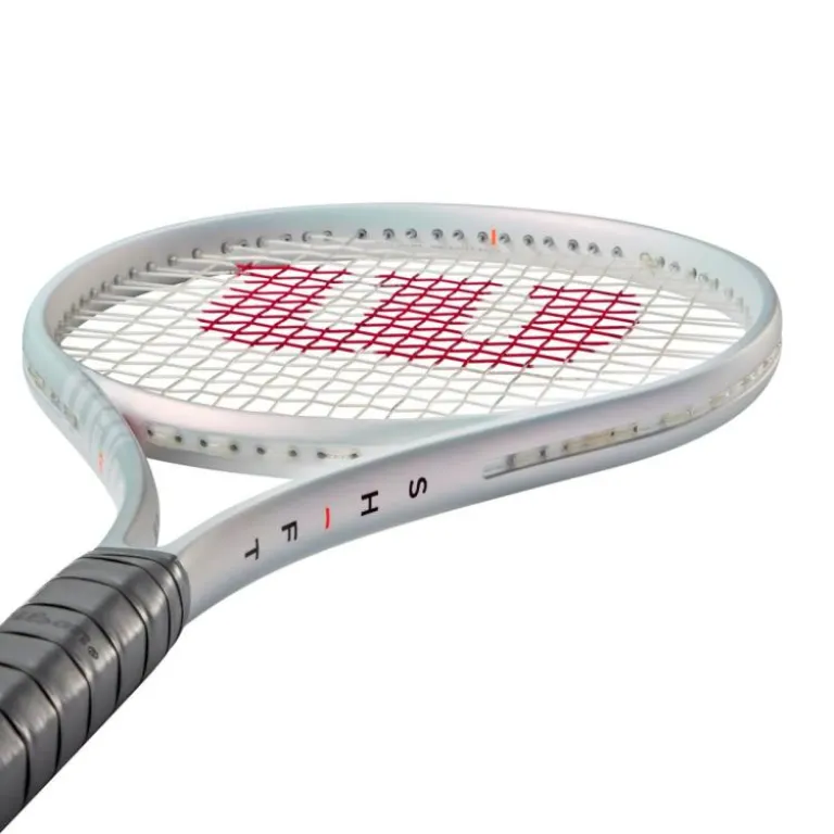 راکت تنیس Wilson SHIFT PRO V1 بزرگسالان تمام کربن حرفه‌ای مسابقه و تمرین 99 سطح