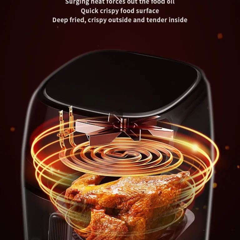 سرخ‌کن بدون روغن 8L چندکاره هوشمند با صفحه لمسی ظرفیت بزرگ airfryer دستگاه فر و سیب‌زمینی سرخ‌کن برقی