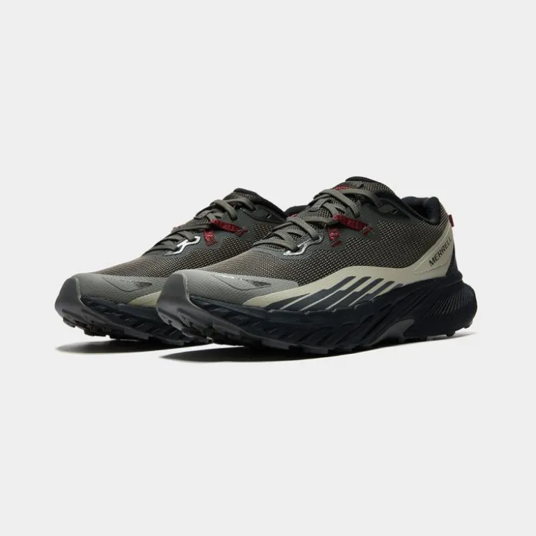 کفش دویدن در مسیرهای ناهموار MERRELL AGILITY TRAIL با زیره ضدلغزش، ضربه‌گیر، سبک و تنفس‌پذیر، مناسب پاییز