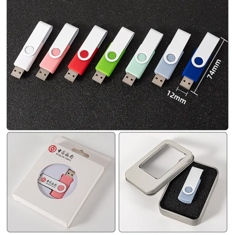 فلش مموری فلزی عمده 64G فلش چرخان usb32g فلش مموری صادراتی 16g ساخت فلش تبلیغاتی شرکتی 8G