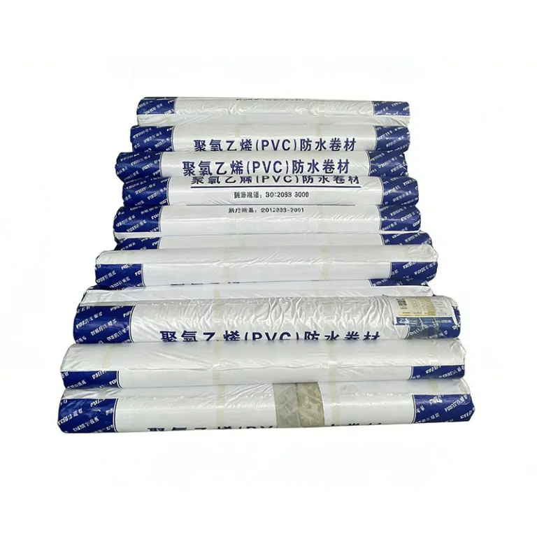 ورق ضدآب PVC، پلی‌وینیل کلراید پلیمری تقویت‌شده داخلی مقاوم در برابر نفوذ ریشه، ورق ضدآب ساختمانی برای زیرزمین