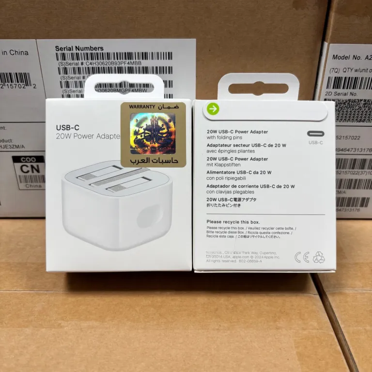 PD20W شارژر تاشو UK مناسب برای گوشی اپل اصلی 20W شارژر UK شارژ UKCA