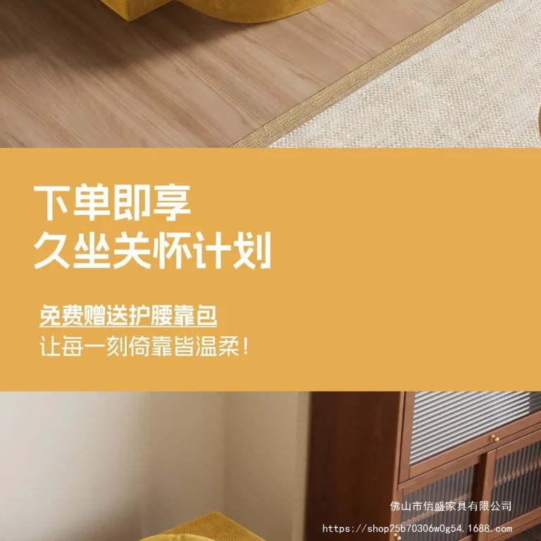 مبل فشرده برای پذیرایی کوچک، مبل پارچه‌ای راحتی خانگی، مبل دو نفره تخت‌شو