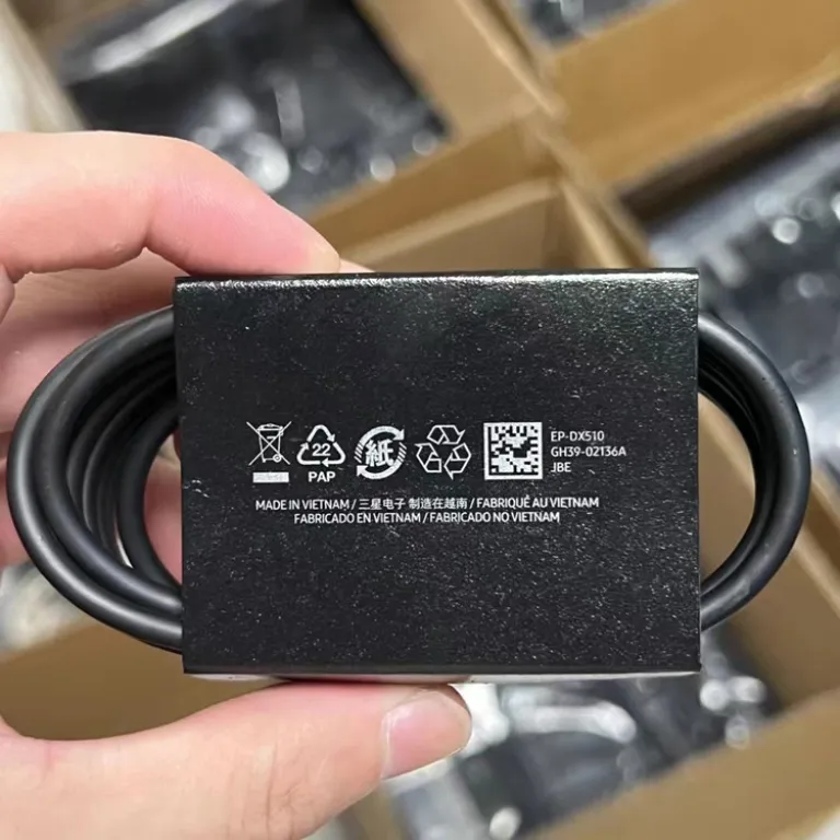 T4511 شارژر اورجینال سامسونگ 45w آداپتور Note20/S25/Zfold6 استاندارد اروپا 45W سوپر فست شارژ