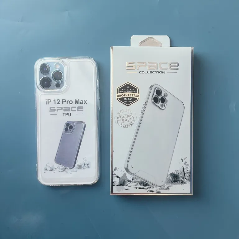 قاب فضایی شفاف نرم ضدضربه جدید اپل 18promax 17 مناسب برای گوشی iPhone16 15