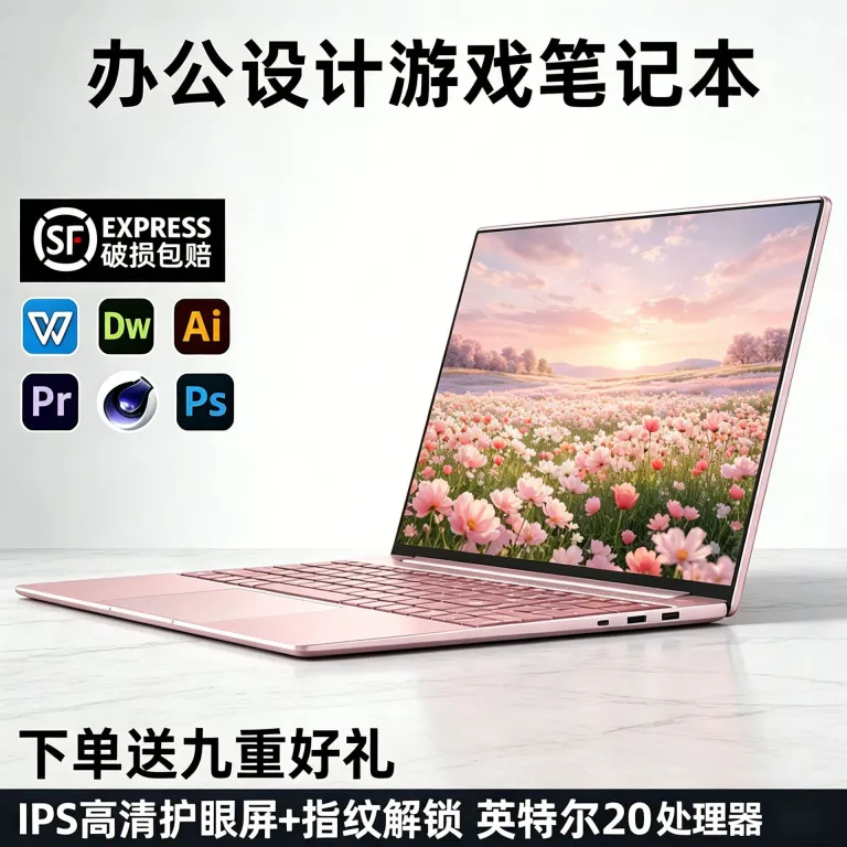 لپ‌تاپ 15.6 اینچی Core i7i5 با گرافیک مجزا برای برنامه‌نویسی، اداری، گیمینگ و بازی، ارسال مستقیم از انبار