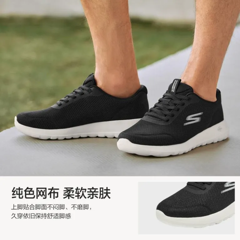 کفش راحتی مردانه اسکچرز GO WALK سبک و نرم با قابلیت جذب ضربه