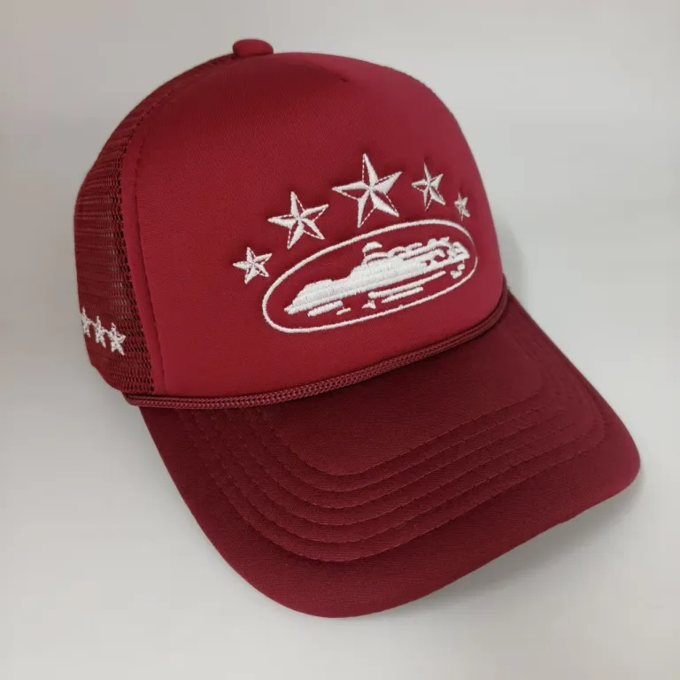 کلاه کامیون‌دار آمریکایی Corteiz 5 Starz Alcatraz Trucker 2023 مدل جدید