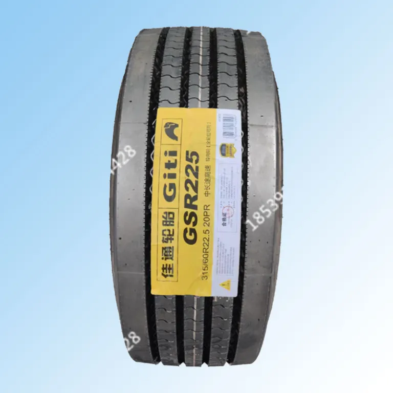 تایر کامیون جی‌تی315/60R22.5 تایر تیوبلس کامیون تایر خودروهای تجاری جی‌تیGSR225