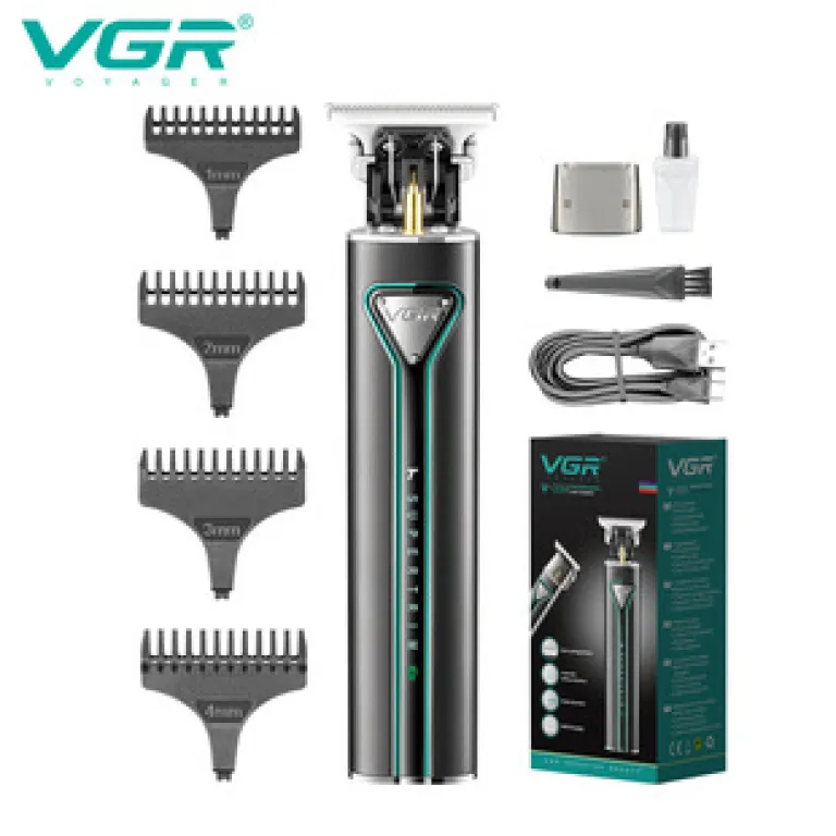 VGR V-030 ماشین اصلاح موی شارژی USB مخصوص مدل موی پومپادور، مناسب صادرات و اصلاح سر