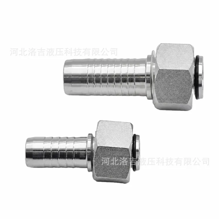 اتصال شلنگ هیدرولیک فشار قوی با اتصال پرسی مخروطی متریک سبک Eaton Yonghua 20411 با زاویه 24 درجه