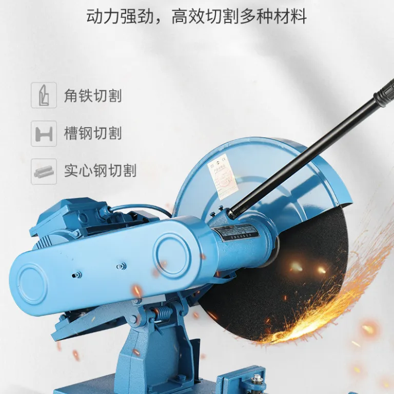 J3GB-400 دستگاه برش پروفیل فولادی صنعتی سنگین با تسمه، سه‌فاز 3KW دستگاه اره چوب