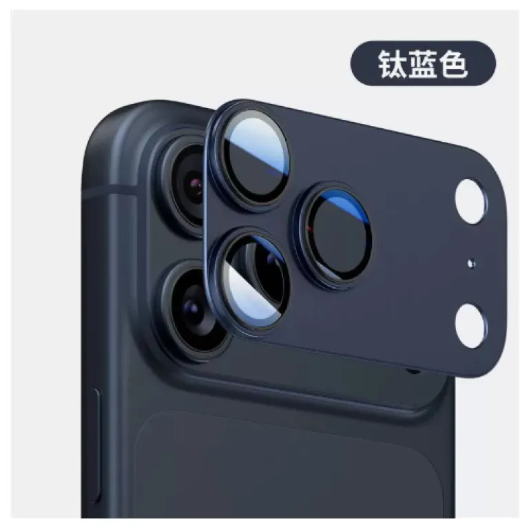محافظ لنز فلزی زرهی iPhone18Promax مناسب IP17PRO فیلم محافظ یکپارچه لنز با طرح CD