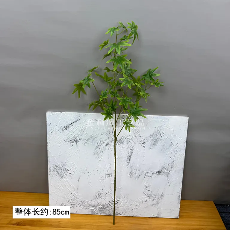 برگ افرا روکش‌دار، برگ پنبه روکش‌دار، برگ سه‌بعدی شفلرا برای ساخت درخت مصنوعی و منظره‌سازی