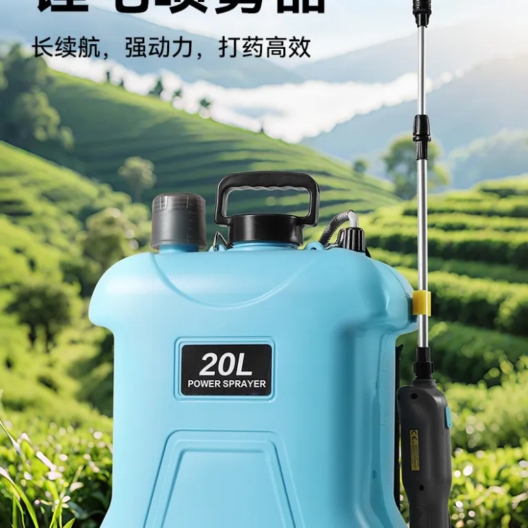 20L سمپاش دوشی پشتی، سمپاش شارژی کشاورزی برای سمپاشی، ضدعفونی، آبیاری گل و گیاه