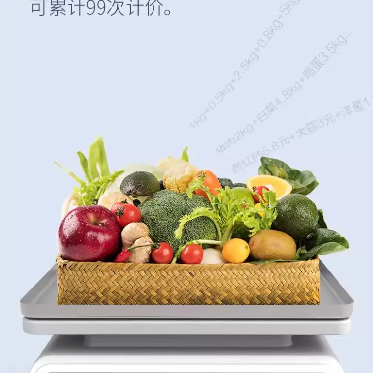 ترازوی دیجیتال آلمانی سانگجینگ 30kg ترازوی قیمت‌گذار تجاری رومیزی مخصوص بازار و بساط میوه و سبزیجات