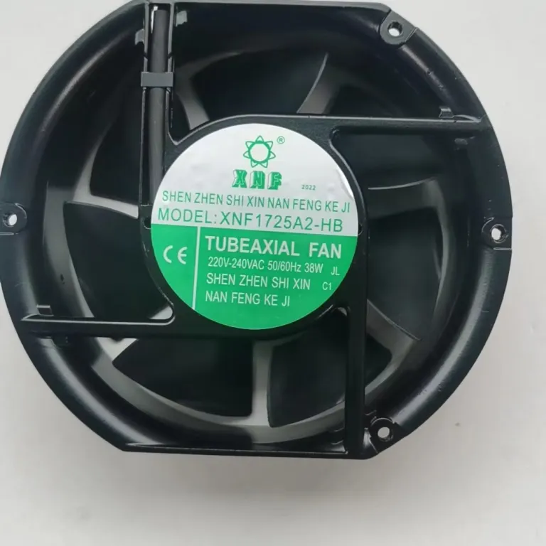 12038 فن خنک‌کننده صنعتی با بلبرینگ و سیم مسی 220v380V110v فن محوری DC برای لپ‌تاپ