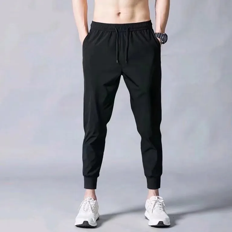 شلوار اسپرت مردانه گشاد راسته زمستانه و پاییزه، ترند اینستاگرام، آستر کرکی، مناسب استایل روزمره