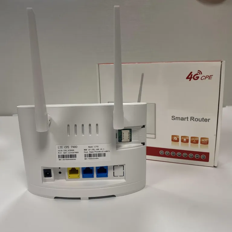 4G روتر بی‌سیم CPE اصلاح‌شده وای‌فای همراه با اسلات سیم‌کارت تبدیل به کابل شبکه اروپا آفریقا مالزی