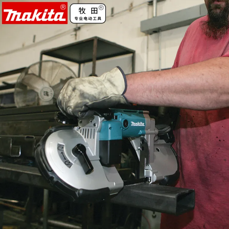 اره نواری سبک وارداتی ماکیتا Makita ژاپن برای برش کابل، لوله آهنی، لوله مسی و لوله فولادی 2107FK