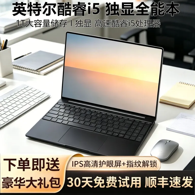 لپ‌تاپ جدید 15.6 اینچی با پردازنده Core i7i5 و کارت گرافیک مجزا، مناسب اداری، گیمینگ و سبک، مخصوص تجارت برون‌مرزی
