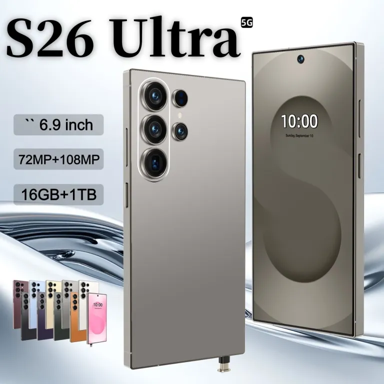 گوشی موبایل Cugo S26Ultra نسخه جهانی 4G4+64GB با قلم داخلی و صفحه‌نمایش بزرگ 6.75 اینچ اندروید 12