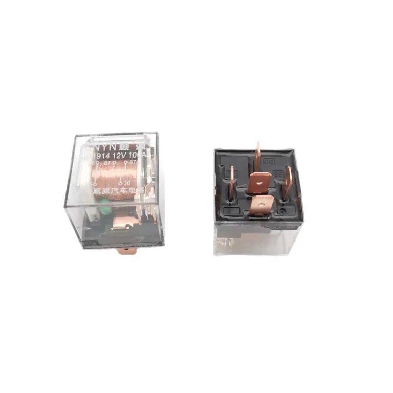 رله خودرو 12V24V دو کنتاکت ضدآب 4 پایه 5 پایه 100A باز و بسته معمولی، پرقدرت و جریان بالا