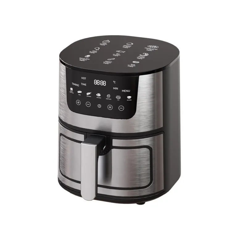 سرخ‌کن بدون روغن Airfryer 15L با ظرفیت بالا، چندکاره خانگی از جنس استیل ضدزنگ، مجهز به پنجره دید و المنت حرارتی بالا و پایین