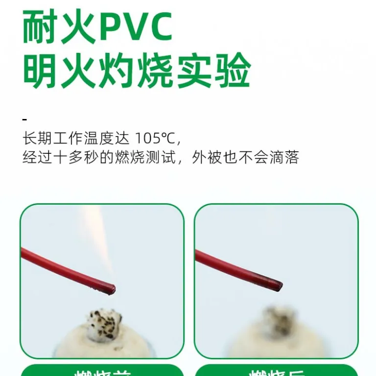 سیم برق 105 درجه، سیم الکترونیکی استاندارد 1015، سیم آمریکایی 16awg12 10 8 6 4 شماره PVC مقاوم در برابر حرارت