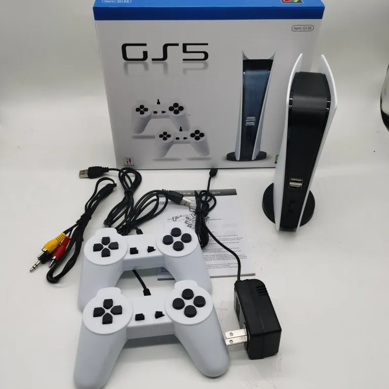 کنسول بازی تلویزیونی P-5 با سیم AV، بازی نوستالژیک مینی، دسته NES مینی PS4 دسته PS5