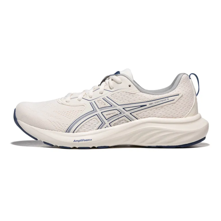 کفش دویدن مردانه ASICS GEL-CONTEND 9 با ضربه‌گیری و تهویه هوا