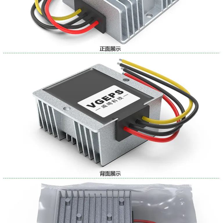 مبدل تثبیتکننده برق 72V60V48V36V24V به 19V 22V به 19V ماژول کاهنده DC خودرو