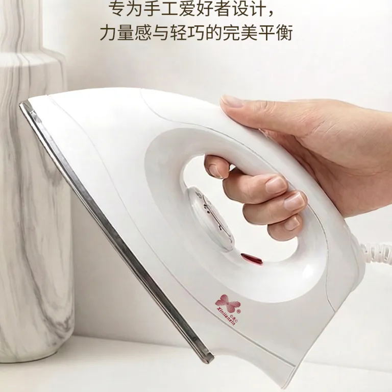 اتوی برقی بزرگ خانگی XINLIANXIN 1000W دستی با دمای قابل تنظیم، مناسب خوابگاه برای اتوکشی لباس
