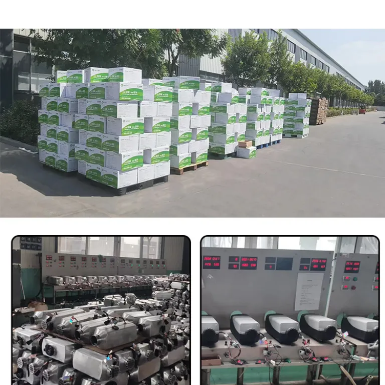 بخاری پارکینگ 12 ولت 2000 وات برای خودرو و کامیون 24v2KW بخاری دیزلی فن دمنده هوای گرم