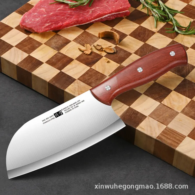 چاقوی برش چندکاره زنانه مخصوص آشپزخانه، تیغه استیل ضدزنگ با روکش مات و لبه تیز، مناسب آمازون